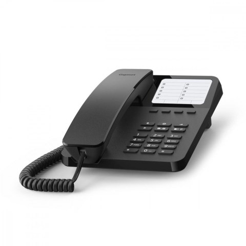 Telefon przewodowy Desk400 Czarny Telefon przewodowy Desk400 Czarny