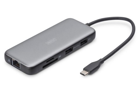 Stacja dokująca USB Typ C 8-portów 2x HDMI 4K/60Hz PD 3.0 Stacja dokująca USB Typ C 8-portów 2x HDMI 4K/60Hz PD 3.0