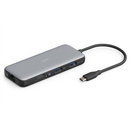 Digitus Stacja dokująca USB-C, 7-portowa Digitus Stacja dokująca USB-C, 7-portowa