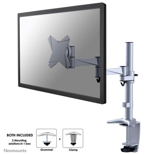 Neomounts FPMA-D1330SILVER uchwyt / stojak do monitorów 76,2 cm (30") Biurko Srebrny