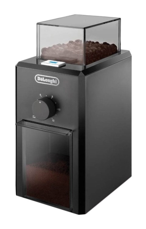 Młynek elektryczny do kawy DeLonghi KG 79 (110W; żarnowy; kolor czarny) Młynek elektryczny do kawy DeLonghi KG 79 (110W; żarnowy; kolor czarny)