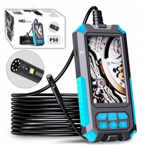 Kamera inspekcyjna MBG LINE P50 5m DUO 9Led 2xFULL HD Kamera inspekcyjna MBG LINE P50 5m DUO 9Led 2xFULL HD
