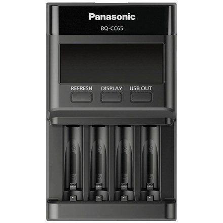 Ładowarka do akumulatorków Ni-MH Panasonic Eneloop BQ-CC65 EKO Ładowarka do akumulatorków Ni-MH Panasonic Eneloop BQ-CC65 EKO