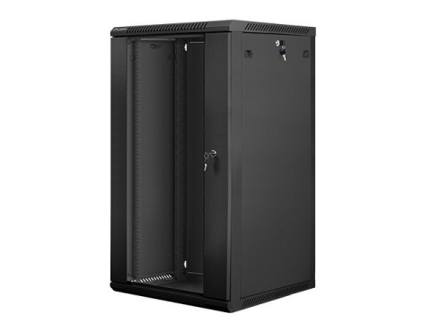 Szafa jednosekcyjna Lanberg WF01-6622-10B (22U; 1080mm / 600mm / 600 mm; wisząca; Szklane; 19''; kolor czarny) Szafa jednosekcyjna Lanberg WF01-6622-10B (22U; 1080mm / 600mm / 600 mm; wisząca; Szklane; 19''; kolor czarny)