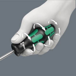 Zestaw wkrętaków Kraftform Lasertip z wieszakiem, 6 części