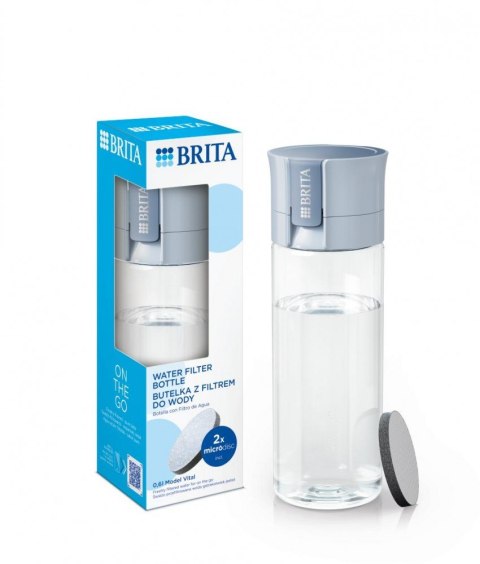 Butelka filtrująca Vital + 2 MicroDisc jasny błękit Butelka filtrująca Vital + 2 MicroDisc jasny błękit