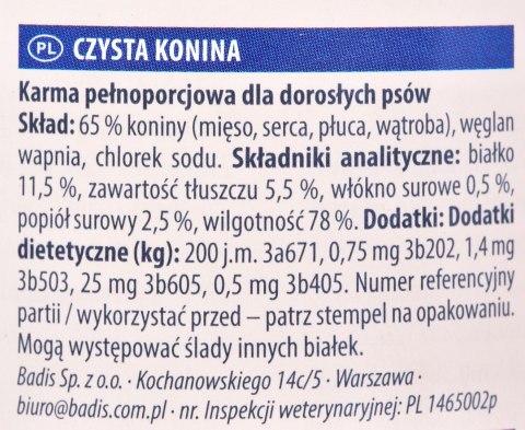 ANIMONDA GranCarno Single Protein konina - mokra karma dla psa - 400g ANIMONDA GranCarno Single Protein konina - mokra karma dla psa - 400g