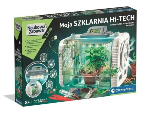 Zestaw kreatywny Szklarnia High Tech CLEMENTONI 50915 Zestaw kreatywny Szklarnia High Tech CLEMENTONI 50915