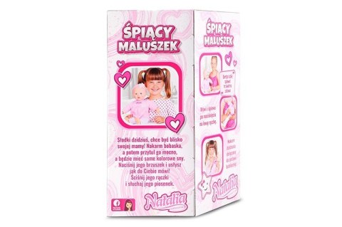 Lalka Natalia Śpiący maluszek 38 cm Lalka Natalia Śpiący maluszek 38 cm
