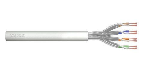Kabel typu linka DIGITUS DK-1623-A-P-305 kat.6A, U/FTP, AWG 27/7,LSOH, 305m, szary, karton Kabel typu linka DIGITUS DK-1623-A-P-305 kat.6A, U/FTP, AWG 27/7,LSOH, 305m, szary, karton