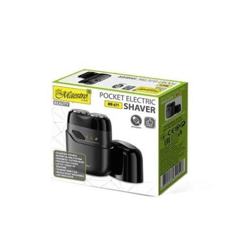 Golarka elektryczna podróżna USB MAESTRO MR-671 Golarka elektryczna podróżna USB MAESTRO MR-671