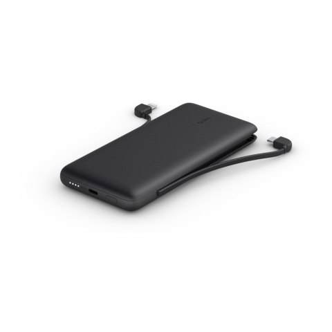 Powerbank Belkin BOOSTCHARGE Plus 10K USB-C Power Bank with Integrated Cables Lightning and USB-C 10000mAh 18W Black Powerbank Belkin BOOSTCHARGE Plus 10K USB-C Power Bank with Integrated Cables Lightning and USB-C 10000mAh 18W Black