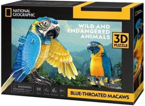 Puzzle 3d National Geographic Ara Szafirowa Puzzle 3d National Geographic Ara Szafirowa