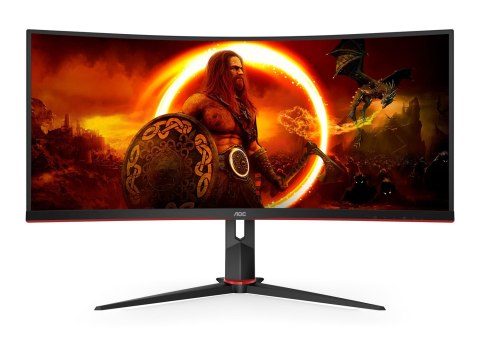 Monitor AOC 34"/ CU34G2XP BK 2xHDMI 2xDP 5xUSB Monitor AOC 34"/ CU34G2XP BK 2xHDMI 2xDP 5xUSB