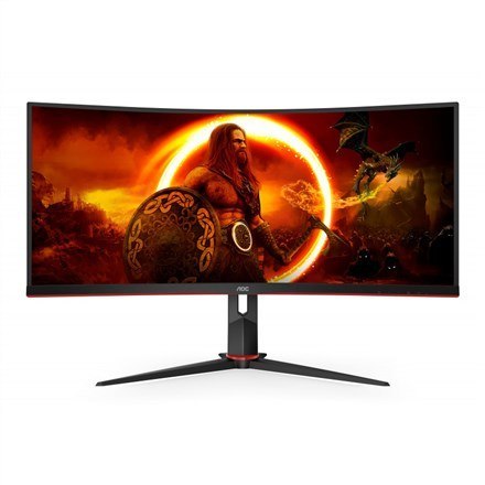 Monitor AOC 34"/ CU34G2XP BK 2xHDMI 2xDP 5xUSB Monitor AOC 34"/ CU34G2XP BK 2xHDMI 2xDP 5xUSB