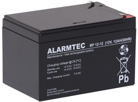 BATERIA 12V 12AH VRLA BP12-12 ALARMTEC EMU BATERIA 12V 12AH VRLA BP12-12 ALARMTEC EMU