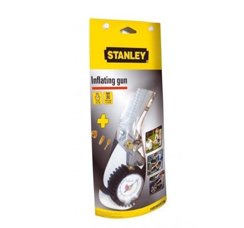 STANLEY MANOMETR PISTOLETOWY + 3 DYSZE STANLEY MANOMETR PISTOLETOWY + 3 DYSZE