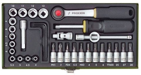 Proxxon 23 080 Zestaw Śrubokręt z wymiennymi końcówkami Proxxon 23 080 Zestaw Śrubokręt z wymiennymi końcówkami