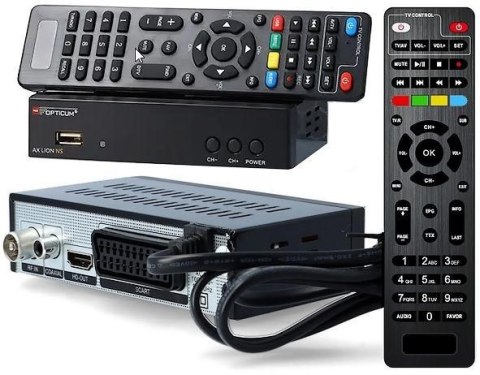 TUNER DVB-T2 OPTICUM AX LION NS H.265 10bit TUNER DVB-T2 OPTICUM AX LION NS H.265 10bit