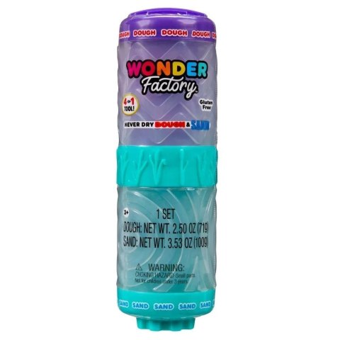 Wonder Factory Never Dry Dough&Sand Purple Teal Wonder Factory Never Dry Dough&Sand Purple Teal