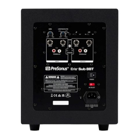 PreSonus Eris Sub8 BT - subwoofer aktywny PreSonus Eris Sub8 BT - subwoofer aktywny