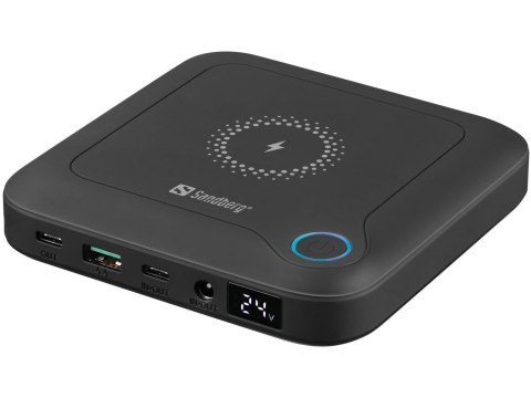 Sandberg All-in1 nešiojamasis kompiuteris Powerbank 24000 mAh