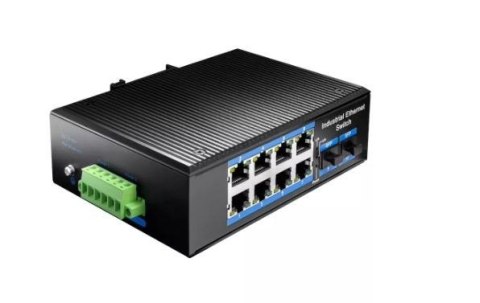 Switch Cudy IG1008S2P łącza sieciowe 8-portowy Czarny Switch Cudy IG1008S2P łącza sieciowe 8-portowy Czarny