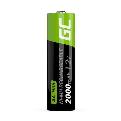 GREEN CELL AKUMULATORKI PALUSZKI 4X AA R6 2000MAH GREEN CELL AKUMULATORKI PALUSZKI 4X AA R6 2000MAH