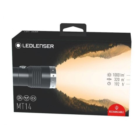 Led Lenser MT14 Latarka ręczna Czarny, Srebrny LED (Dioda elektroluminescencyjna) Led Lenser MT14 Latarka ręczna Czarny, Srebrny LED (Dioda elektroluminescencyjna)