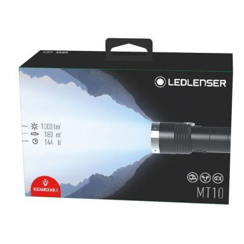 Ledlenser MT10 Czarny, Srebrny Latarka ręczna LED Ledlenser MT10 Czarny, Srebrny Latarka ręczna LED