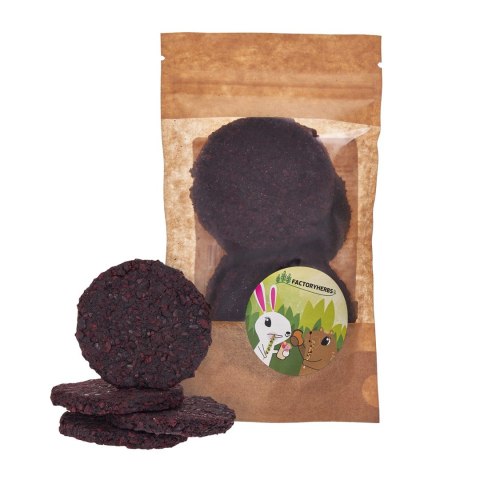 FACTORYHERBS Ciasteczka z buraka,siemie lniane 100g FACTORYHERBS Ciasteczka z buraka,siemie lniane 100g