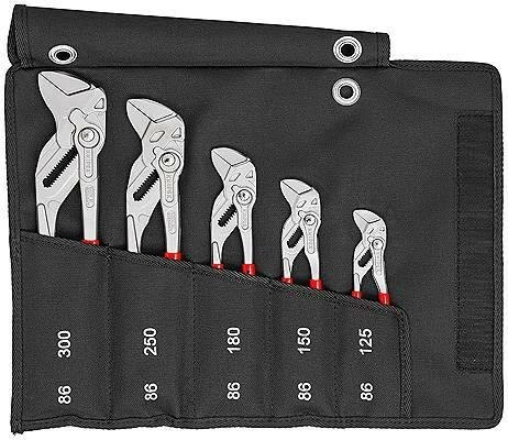 KNIPEX zestaw szczypcokluczy 5 sztuk 125/150/180/250/300mm KNIPEX zestaw szczypcokluczy 5 sztuk 125/150/180/250/300mm