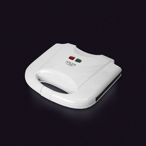 Adler AD 311 gofrownica 2 gof. 700 W Czarny, Biały