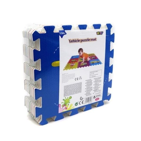 Puzzle piankowe 9 elementów - Pojazdy Puzzle piankowe 9 elementów - Pojazdy