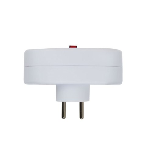ESPERANZA ROZGAŁĘŹNIK ELEKTRYCZNY 2 GNIAZDA Z WYŁĄCZNIKIEM BIAŁY ELK306W ESPERANZA ROZGAŁĘŹNIK ELEKTRYCZNY 2 GNIAZDA Z WYŁĄCZNIKIEM BIAŁY ELK306W