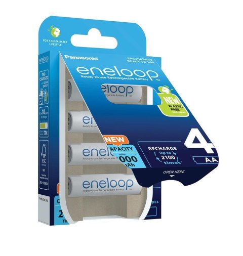 PANASONIC ENELOOP AA 2000mAh 4 szt PANASONIC ENELOOP AA 2000mAh 4 szt