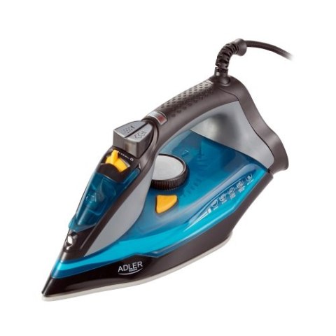 Adler AD 5032 żelazko Żelazko suche Płyta ceramiczna Czarny, Niebieski, Szary 2400 W Adler AD 5032 żelazko Żelazko suche Płyta ceramiczna Czarny, Niebieski, Szary 2400 W