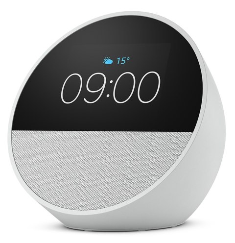 Amazon Echo Spot (2024) Glacier White Amazon Echo Spot (2024) Glacier White