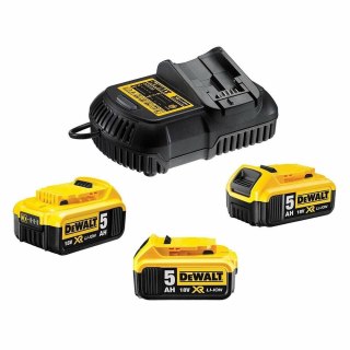 DeWALT DCB115P3-QW pojazd ładowarki Czarny, Żółty