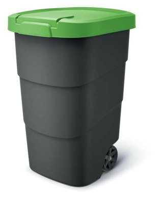 KEDEN KOSZ NA ŚMIECI WHEELER 90 L - ZIELONY