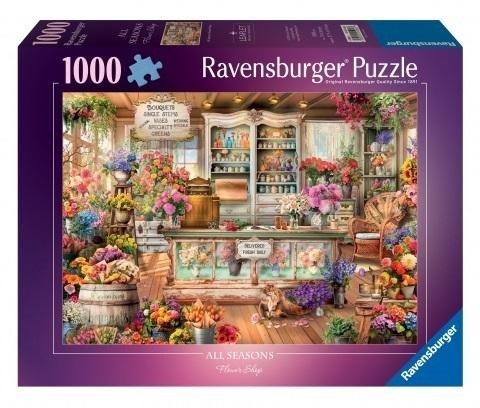 Puzzle 1000 Kot w kwiaciarni Puzzle 1000 Kot w kwiaciarni
