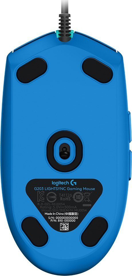 Logitech G G203 LIGHTSYNC myszka Biuro Oburęczny USB Typu-A 8000 DPI Logitech G G203 LIGHTSYNC myszka Biuro Oburęczny USB Typu-A 8000 DPI