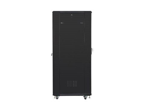 Szafy jednosekcyjna, zamykana na zamek Lanberg FF01-8847-12B (47U; 19'' / 800mm / 800 mm; stojąca; Pełne, Szklane; 800 kg; kolor Szafy jednosekcyjna, zamykana na zamek Lanberg FF01-8847-12B (47U; 19'' / 800mm / 800 mm; stojąca; Pełne, Szklane; 800 kg; kolor