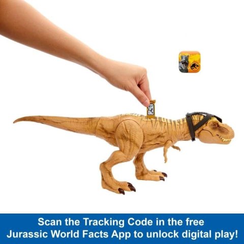 Figurka Jurrasic World T-Rex Polowanie i atak Figurka Jurrasic World T-Rex Polowanie i atak