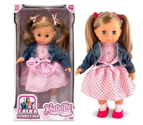 Lalka Natalia mówi po polsku 39 cm Lalka Natalia mówi po polsku 39 cm