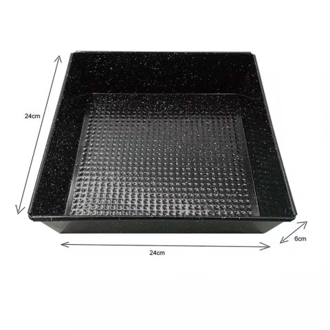BLACHA FORMA DO CIASTA 24x24 cm KINGHOFF KH-1774 BLACHA FORMA DO CIASTA 24x24 cm KINGHOFF KH-1774