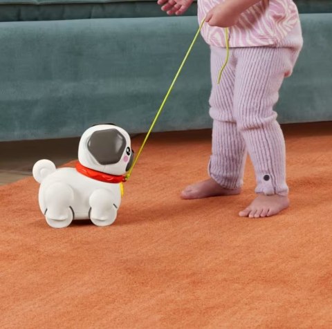 Figurka Pets Spacerowy piesek mopsik Figurka Pets Spacerowy piesek mopsik