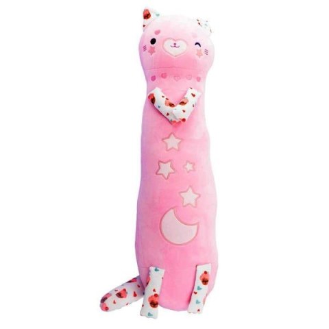 Maskotka Momomi Kot świecący w ciemności jasnoróżowy 60 cm Maskotka Momomi Kot świecący w ciemności jasnoróżowy 60 cm