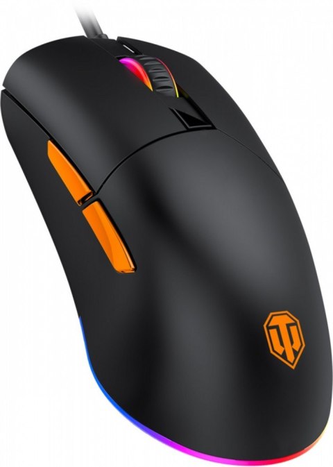 Mysz przewodowa dla graczy INDRUDER WT200 ultralekka - wersja limitowana WORLD OF TANKS Mysz przewodowa dla graczy INDRUDER WT200 ultralekka - wersja limitowana WORLD OF TANKS