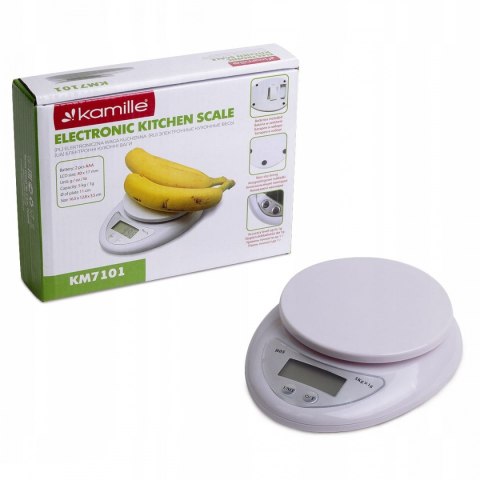 ELEKTRONICZNA WAGA KUCHENNA LCD do 5kg 7101 ELEKTRONICZNA WAGA KUCHENNA LCD do 5kg 7101
